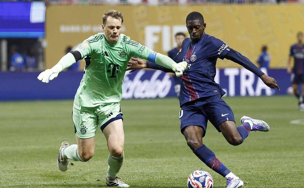 世俱杯八强大战:拜仁0-2不敌巴黎,德甲冠军败在体能与投入之下