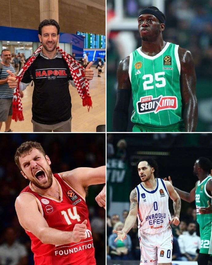 新赛季欧洲篮坛薪水前十:NBA弃将领跑 税后560万